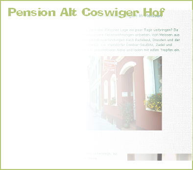 Pension Alt Coswiger Hof